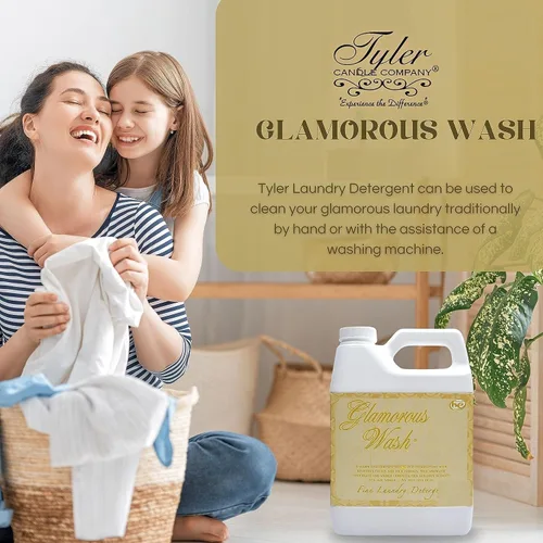 Vista 4 de Tyler ENTITLED Glamorous - Detergente fino para ropa, 16 onzas líquidas (paquete de 1) con bolsa para secadora x