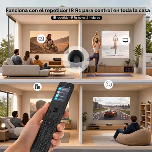 Vista 6 de SofaBaton Control remoto universal U3 con macro global