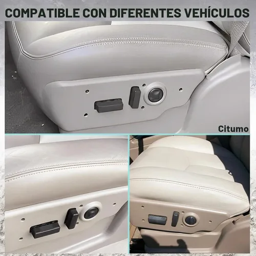 Vista 7 de 25974714 Interruptor de asiento eléctrico Interruptor de ajuste delantero izquierdo lado del conductor para Buick Chevy Cadillac GMC Ajustador Botón