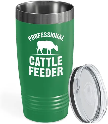 Vista 14 de Vaso vikingo negro de 20 onzas, un chico que acaba de tirar, tractores de jardín agrícola, cultivador campesino, agricultor, amantes de los animales