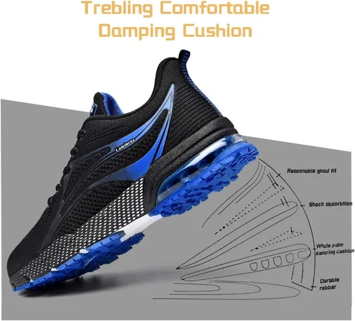 Vista 3 de Lamincoa Zapatos deportivos para correr con aire para mujer, antideslizantes, para mujer