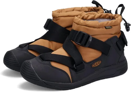 Vista 3 de KEEN Botas de nieve con aislamiento impermeable de altura media para hombre