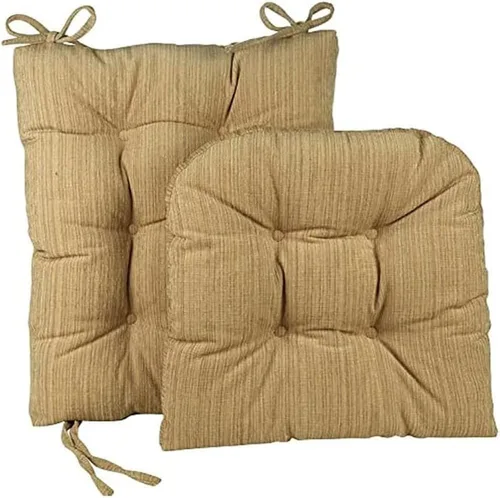 Vista 25 de Klear Vu The Gripper - Juego de cojines antideslizantes para silla mecedora con acolchado grueso, incluye almohadilla de asiento y almohada
