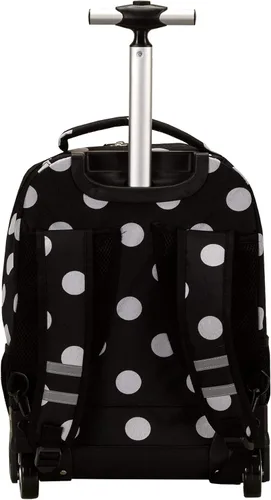 Vista 4 de Rockland, bolsa de viaje de 19 pulgadas, con ruedas., Punto Negro), R02-BLACKDOT