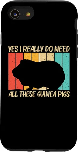 Vista 13 de iPhone 15 Cool Guinea Pig Design For Men Women Cavy Pet Rodent Lovers Case