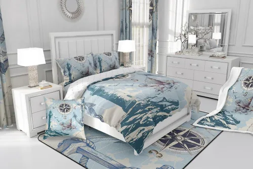 Vista 23 de Erosebridal Juego de edredón de hojas de cannabis, juego de ropa de cama de marihuana con estampado colorido de plantas, decoración bohemia de 2