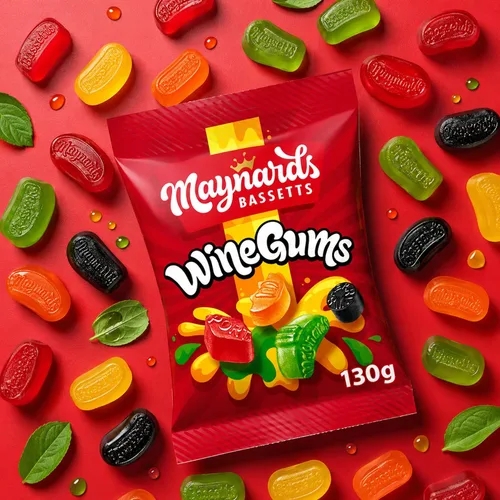 Vista 4 de Maynards Bolsa de goma de vino 5.82 oz (paquete de 6)