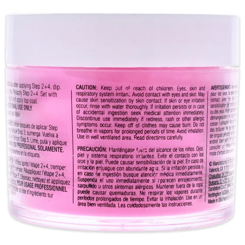 Vista 2 de Cuccio Esmalte de uñas en polvo de color, laca para manicura y pedicura, polvo altamente pigmentado que está finamente molido, acabado duradero