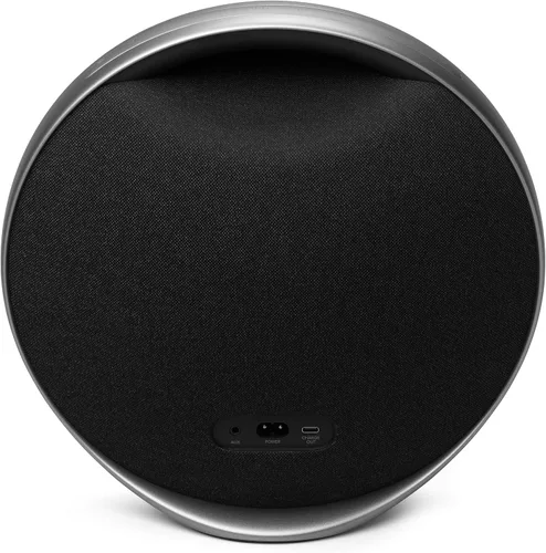 Vista 3 de Harman Kardon Onyx Studio 9 - Altavoz portátil estéreo Bluetooth para el hogar con batería incorporada y carga USB, autoajuste y conexión