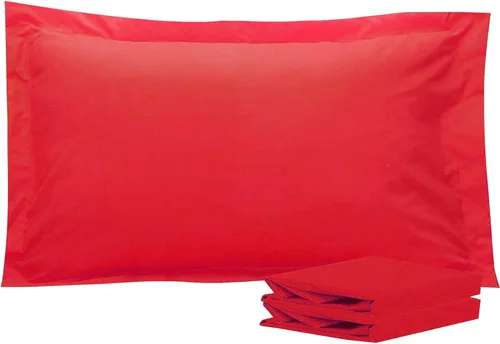 Vista 51 de NTBAY Fundas de almohada estándar, paquete de 2 fundas de almohada de microfibra cepillada de 20 x 26 pulgadas, súper suaves y acogedoras