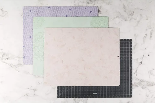 Vista 6 de Cricut - Alfombrilla de corte autorreparable, color menta