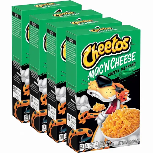 Vista 2 de Cheetos Mac&Cheese Cheesy Jalapeño Cajas de 5.7oz (paquete de 12)
