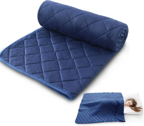 Vista 8 de Biloban Edredón para niños pequeños y manta para cuna, súper suave acolchado y ligero, edredón alternativo de plumón, 39 x 47 pulgadas, color gris