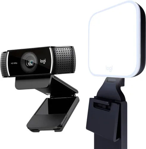 Vista 12 de Logitech Cámara web C920x HD Pro para PC, video Full HD de 1080p/30fps, audio claro, corrección de luz, funciona con Microsoft Teams, Google Meet