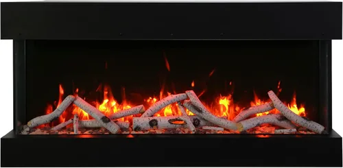 Vista 4 de Chimenea eléctrica TRU-VIEW-SLIM-72-3 caras