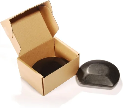 Vista 11 de Master Massage Kit de piedra de masaje caliente de basalto en forma de hongo con punto de gatillo, punto de presión y herramientas de acupresión