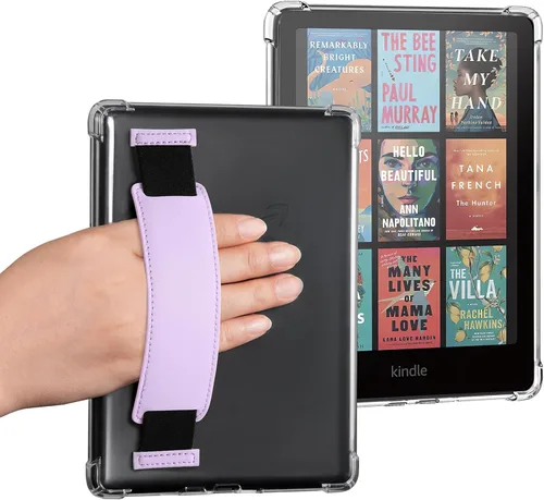 Vista 25 de iDLEHANDS Funda magnética transparente para Kindle Paperwhite de 7" de 12ª generación 2024 y Kindle Colorsoft - con AirBag compatible con iPhone