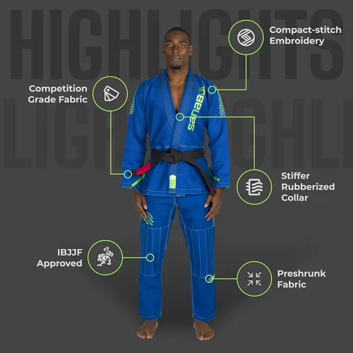 Vista 4 de Sanabul Destacados Pro Brasileño Jiu Jitsu Gi Premium BJJ Gi IBJJF Competición