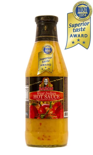 Vista 8 de Salsa picante Baron West Indian 14 oz (13.4 fl oz)