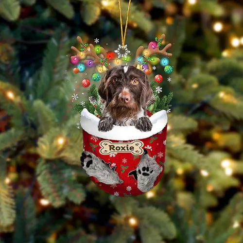 Vista 30 de LOVELYPOD Adorno Personalizado de Perro Affenpinscher, Adornos de Navidad Affenpinscher Regalo para Amante de Perros, Adorno de Navidad Colgante