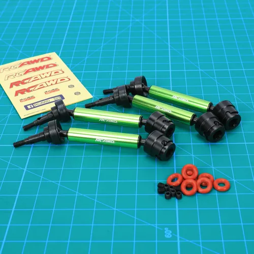 Vista 5 de RCAWD para mejoras ARRMA ARRMA 3S y Mega 550, 1/10 Granite Senton Vorteks Big Rock V3 y Crew Cab Ejes de transmisión, piezas de ejes