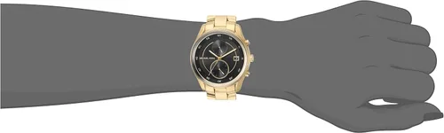 Vista 2 de Michael Kors Reloj analógico de cuarzo para mujer con correa de acero inoxidable, dorado, 8 (Modelo MK6497)
