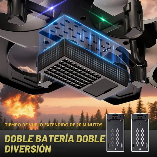 Vista 7 de 4DRC RC Planes Aviones de control remoto para niños y adultos, negro, 2