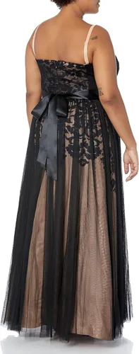 Vista 2 de City Chic Women's Apparel City Chic Plus Size Maxi Emb Tulle Ff para mujer