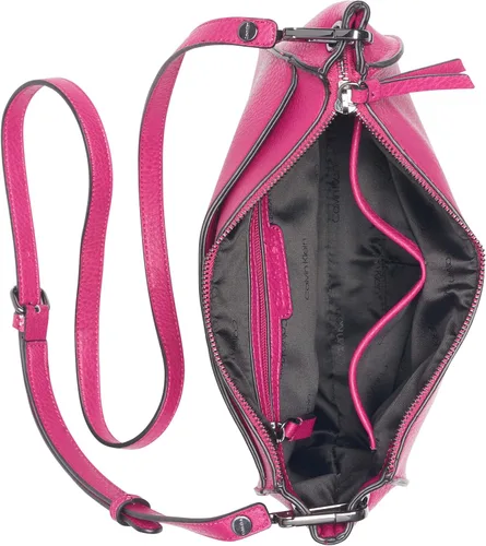 Vista 5 de Calvin Klein Mochila Millie Novelty Reyna Crossbody para mujer, Mora (Raspberry Radiance)