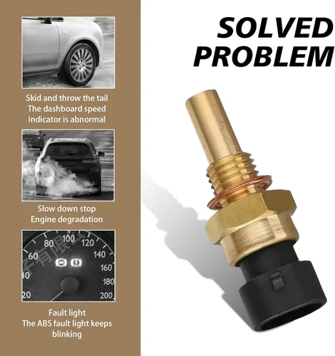 Vista 5 de MLY 1 sensor de temperatura del refrigerante del automóvil, sensor de temperatura del refrigerante del motor duradero de 2 pines, ajuste directo