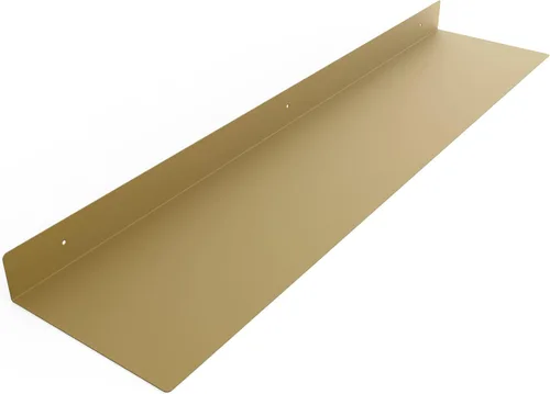 Vista 9 de Estante Flotante Lineal Hecho en EE.UU. - Acero Forjado Fabricado en EE.UU. - Estante Industrial de Metal de Servicio Pesado Montado en Pared