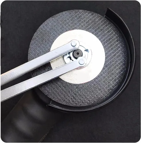 Vista 4 de Llave de amoladora angular de alta resistencia, universal de acero al carbono reforzado de alta resistencia, llave de pasador ajustable de 0.157 in