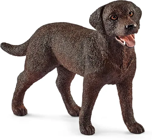 Vista 7 de Schleich Farm World, animales de juguete para perros lindos y realistas para niños y niñas, figura de perro sabueso afgano, a partir de 3 años