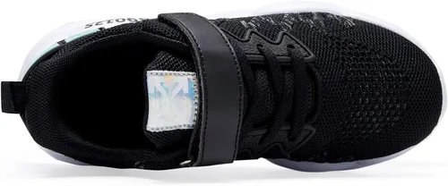 Vista 5 de Santiro Kids Tennis Shoes for Boys Sneakers Breathable Lightweight Girls Running Shoes