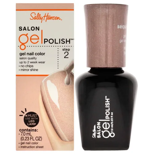Vista 16 de Sally Hansen Salon Pro Gel - Esmalte de uñas en gel laca, Sheer Ecstasy, 0.24 onzas líquidas