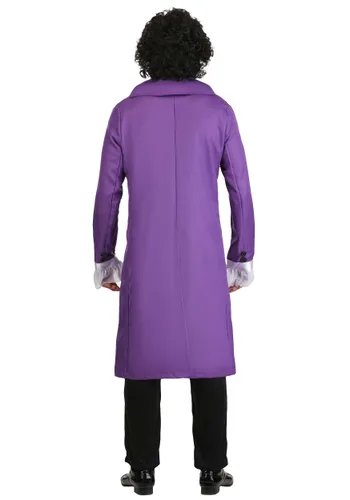 Vista 8 de Disfraz de Leyenda del Rock Morado para Hombre Multicolor