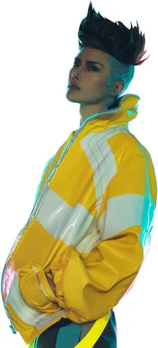Vista 5 de Chaqueta de David Martínez para cosplay, traje de anime, disfraz de ciberpsicosis para adultos