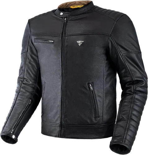Vista 8 de SHIMA Winchester 2.0 Chaquetas de moto para mujer, protector de espalda de la Fuerza Aérea, chaqueta de cuero para motocicleta, chaqueta de verano