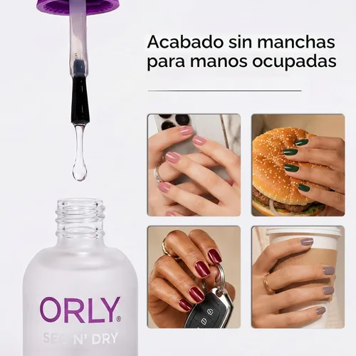 Vista 5 de Orly Secador de uñas, Sec'n Dry, 0.6 onzas