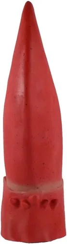 Vista 4 de Guantes de mano grandes de látex para disfraz de cosplay, Rojo