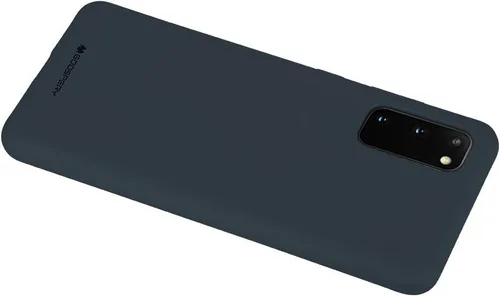 Vista 2 de GOOSPERY Funda suave para Samsung Galaxy S20 (2020), funda delgada y sedosa para parachoques (azul medianoche)