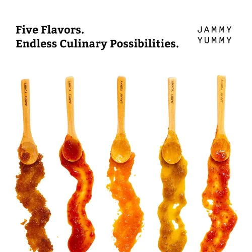 Vista 6 de Jammy Yummy Mermelada de cebolla - Hecho a mano, ingredientes simples, sin aditivos, vegano, sin gluten, tarro de 8 onzas (paquete de 1)