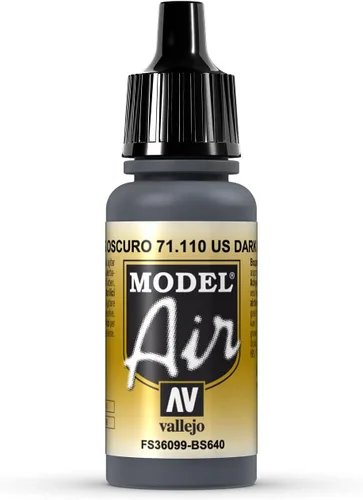 Vista 45 de Vallejo Pintura marrón tanque, 0.6 fl oz