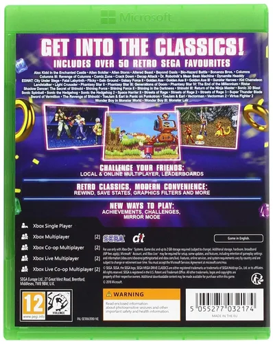 Vista 3 de SEGA Mega Drive Classics (Xbox One)