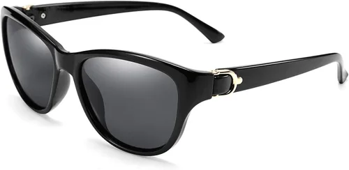 Vista 14 de FEISEDY Gafas de sol polarizadas vintage para mujer, elegantes gafas de sol Cateye B2476