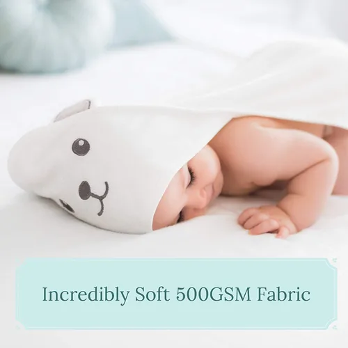Vista 4 de HIPHOP PANDA Baby Robe for 0-9 Months