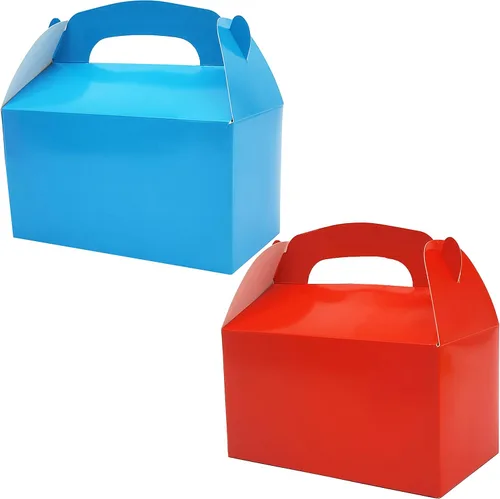 Vista 7 de The Dreidel Company Cajas de golosinas a dos aguas, recuerdos de fiesta, caja de 6.25 x 3.5 x 3.5 pulgadas, paquete de 25 (surtido)