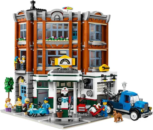 Vista 6 de LEGO Creator Expert Corner Garage 10264 Kit de construcción, (2569 piezas)