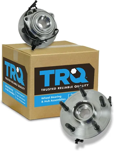 Vista 110 de TRQ Juego de 2 rodamientos de rueda delantera y conjunto de cubo compatible con Tesla 3 2020 Y 2018-2019 para Tesla 3 2020 Tesla Y AWD 2018-2019