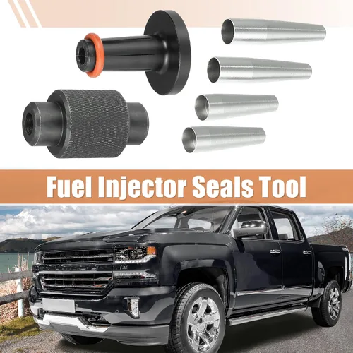 Vista 2 de X AUTOHAUX 6 unids inyector de combustible Sellos Herramientas para GM245 con para Hitachi Inyectores de combustible 2010-2017 para Subaru Turbo